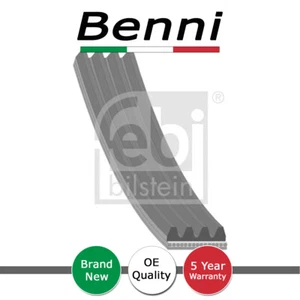 Alternator Hydraulic Pump Belt Benni Fits Peugeot 205 1983-1998 405 1987-1999 - Picture 1 of 2