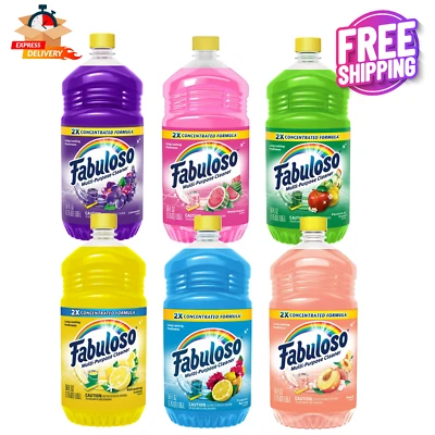 BRANDED ✅ Fabuloso Multi-purpose Cleaner 2x Concentrated Formula | All Scents! | 56 Oz