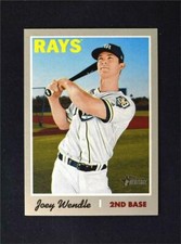 2019 Topps Heritage Base #161 Joey Wendle - Tampa Bay Rays