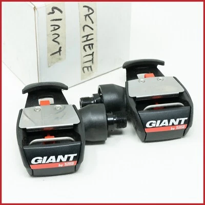 NOS TIME GIANT CLIPLESS PEDALS VINTAGE ROAD RACING BICYCLE OLD - Image 1 of 4