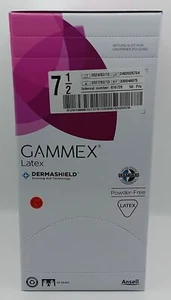 Gammex Latex Surgical Gloves Size 7.5 - Box of 50 - Sterile & Powder-Free - Picture 1 of 4