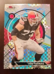 2023 Topps Composite Joe Thomas Topps Finest Checkerboard Refractor Browns #168 - Picture 1 of 2