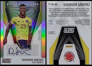 Panini FIFA SCORE Soccer 2021/22 Signatures - Davinson Sanchez Colombia - Zdjęcie 1 z 3