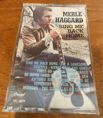 Cassette: MERLE HAGGARD - Sing Me Back Home  (NEW) - Image 1 of 2