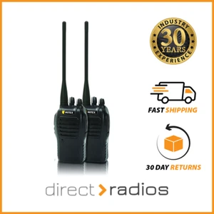 Walkie talkie radio portatile a due vie Mitex Link Twin Pack UHF 5W - Foto 1 di 3