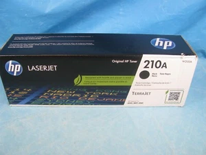 Genuine HP 210A Toner Cartridge BLACK W2100A - FREE SHIPPING - NEW - Picture 1 of 1