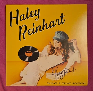Haley Reinhart – What’s That Sound? Signed Vinyl LP – New / Unplayed - Bild 1 von 2