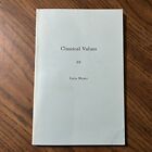 Classical Values By Lana Mayer On Dressage Rider Equitation Movements 1994 PB