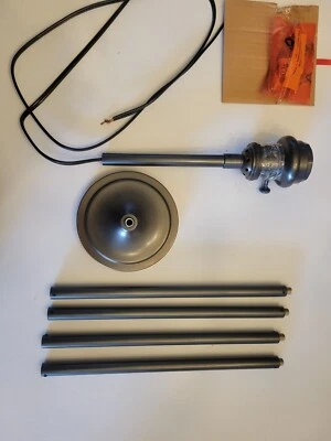 Pottery Barn 经典可调节杆吊坠灯 60 英寸灯套件青铜 8024C — 第 1/4 张图片