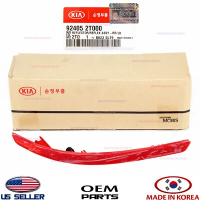 Genuine Rear Bumper Reflector LEFT Driver Side OEM Kia Optima 2011-2013 - Image 1 of 4