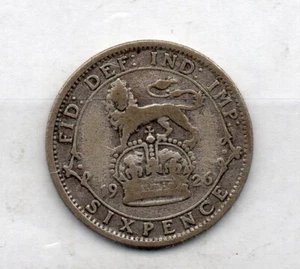 GB - Moneda (C138) Jorge V - 1926 - seis peniques - Imagen 1 de 1
