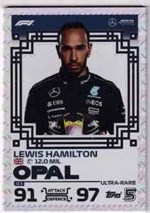 Topps F1 Turbo Attax 2024 Formule 1 Édition Limitée LE 3 Lewis Hamilton Opale - Bild 1 von 2