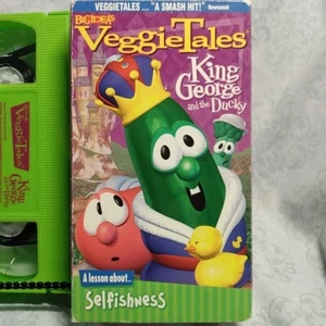 VeggieTales - King George and the Ducky (VHS, 2000) SWB Combined Shipping - Foto 1 di 3