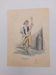 Clipping Ritaglio Illustrazione Antichi mestieri Giocoliere - Picture 1 of 1
