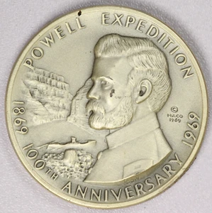 1969 Arizona 100th Anniversary Powell Expo Medal - Picture 1 of 3