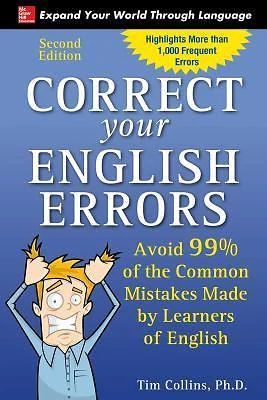 Correct Your English Errors, Second Edition by Collins, Tim - Image 1 of 1