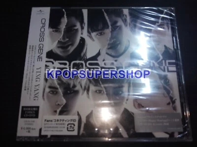 Cross Gene Ying Yang Type B CD + DVD First Press Limited Edition Japan Album Foto 1 de 4