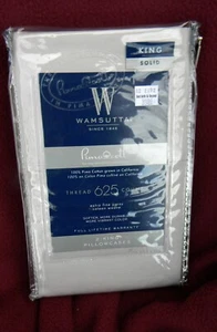 WAMSUTTA PIMACOTT 625 HILOS CUENTA 2 FUNDAS DE ALMOHADA KING SATÉN TEJIDO LEVANDER - Imagen 1 de 8