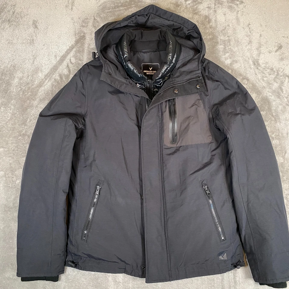 American Eagle Jacket Womens S/P Hooded Insulated Water Resistant Warm Winter - Image 1 of 4