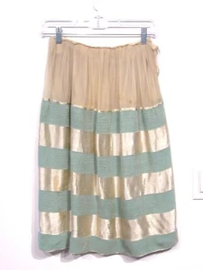 ANTICA GONNA DA DONNA VINTAGE ABITO DA FESTA PARZIALE ANNI 1910 1920 PRIMI RAYON F33 - Foto 1 di 16