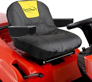 Riding Lawn Mower Seat Cover, Heavy Duty 600D Oxford Waterproof Tractor Seat Cov - Picture 1 of 12