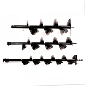 3pc 4"6" 8" Drilling Bit For Garden Gas Power Earth Auger Post Fence - Picture 1 of 5