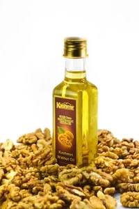 100% Natural Sweet Edible Cold Pressed Walnut Oil 100ml by Kashmir Online Store. - Picture 1 of 8