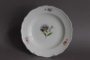 Meissen Bunte Blume Teller Feldblume Streublümchen  1.Wahl Knaufzeit um 1900 (C) - Picture 1 of 8