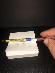 Vintage UNITED AIRLINES Ballpoint Plastic Pen Advertising Over 50 Plus Years Old - Picture 1 of 12