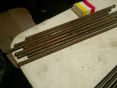 IH FARMALL M, SUPER M, 400, 450 SET OF 8 PUSH RODS  lot 275 - Image 1 of 3