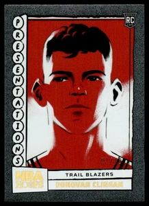 2024-25 Aros Presentaciones Plata 7/10 Donovan Clingan 7/10 Portland Trail - Imagen 1 de 2