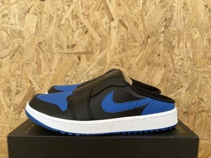 Scarpe da golf Nike Air Jordan Mule G UK 8,5 EU 43 nero/royal FJ1214 002 - Foto 1 di 6