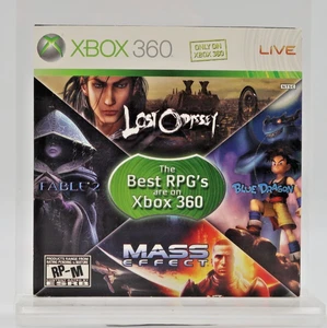 The Best RPGs are on Xbox 360 Sample Disc Promo DigiPak Brand New - Picture 1 of 2