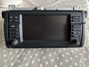 BMW Sat-Nav Radio Head Unit. 3 Series - Picture 1 of 5