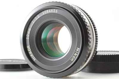 [Exc+5 con tapas] Lente Nikon Ai-s Ais NIKKOR 50 mm f/1,8 Pancake MF Prime de JAPÓN Foto 1 de 4