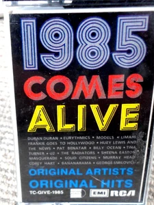 1985 COMES ALIVE - ORIGINAL ARTISTS VARIOUS ARTIST LP CASSETTE 1985 - Picture 1 of 2