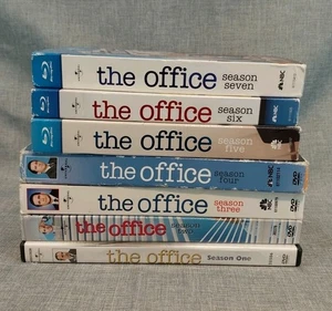 The Office Season 1-7 Collection DVD Seasons 1 2 3 4 BluRay Seasons 5 6 7 Set - Picture 1 of 15
