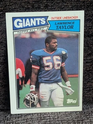 Lawrence Taylor - 1987 Topps #26 New York Giants HOF EX - Image 1 of 2
