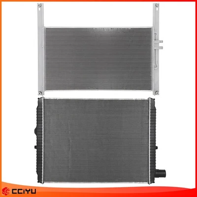 Assembly Radiator & AC Condenser For International Harvester 8600 SBA 9400i SBA — 第 1/4 张图片