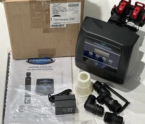 Genesis DF Katalox Regelventil Wasserfilter Enthärter Downflow schwarz Deckel - Bild 1 von 4