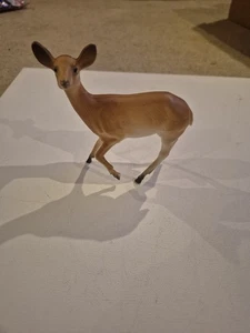 Cervo cervo coda bianca in plastica vintage - Foto 1 di 7