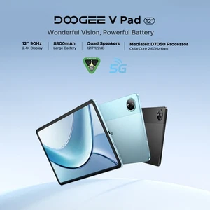 DOOGEE V Pad 5G Tablet PC 32GB+256GB Android 15 12 inch 2.4K 8800mAh 13MP Global - Picture 1 of 16