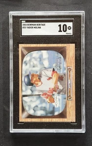 2004 Bowman Heritage #30 Yadier Molina RC Rookie SGC GEM MINT 10  - Bild 1 von 2