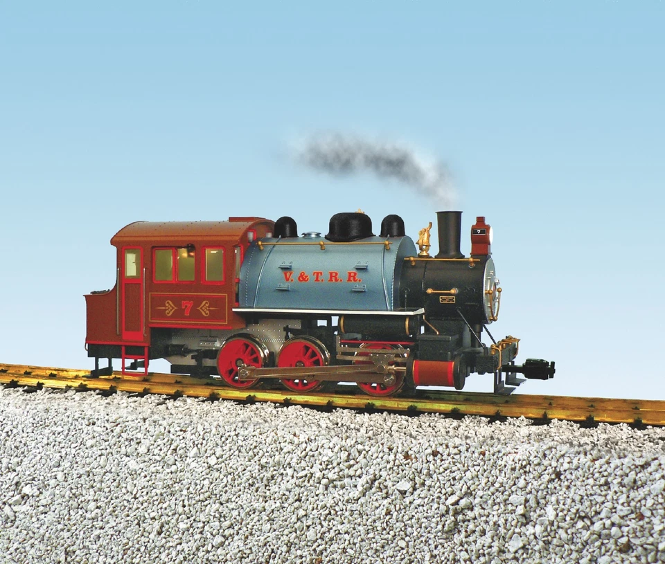 Trenes de Estados Unidos R20061 Virginia y Truckee #7 dockside 0-6-0t loco con humo y sonido Foto 1 de 1