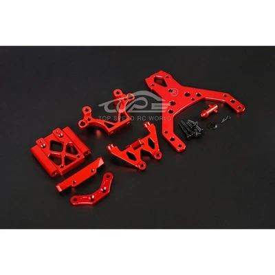 TSRC Front Chassisplatten Set für 1/5 HPI 5B 5T 5SC ROFUN ROVAN KM BAJA  RC CAR - Bild 1 von 4