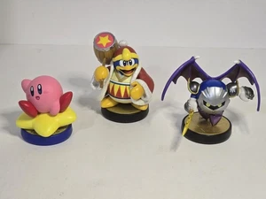 AMIIBO Nintendo Meta Knight, Kirby y King Dede De Todo Suelto - Imagen 1 de 5
