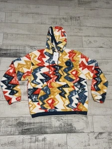 Jordan Men’s Multicolor Mountainside Zigzag Hoodie Dh1110–133 Size Large - Afbeelding 1 van 6