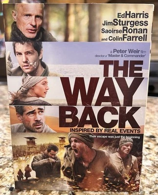 The Way Back (DVD w/ Case & Slipcover) Inspired by Real Events, 2010. BRAND NEW! - Image 1 of 4