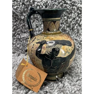 Replik einer antiken griechischen Vase speziell eine Oinochoe Art Weinkrug - Bild 1 von 10