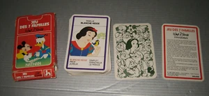Ancien jeu 7 Familles Walt Disney Nathan 1983 - Foto 1 di 12